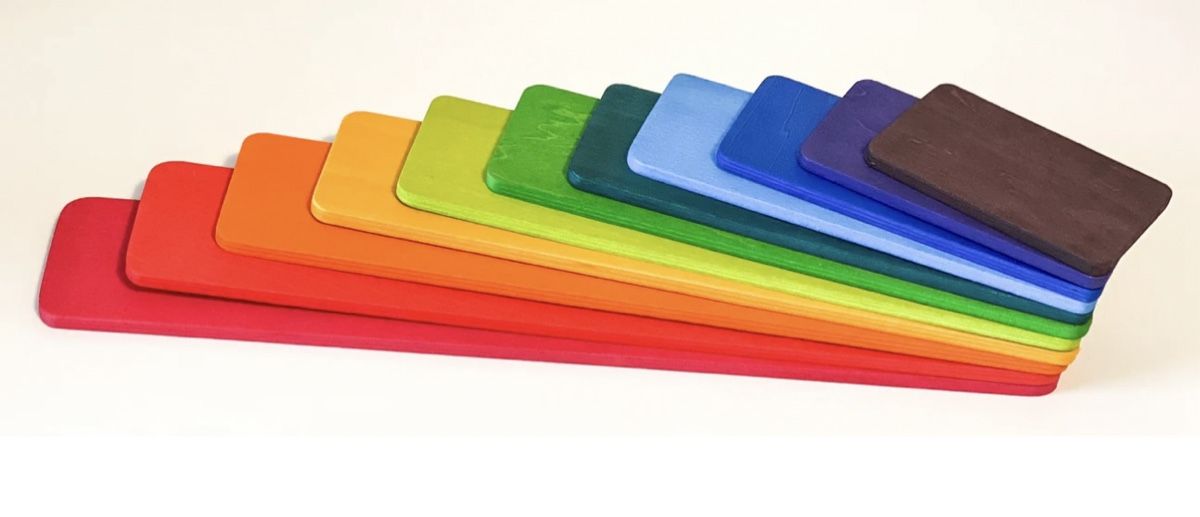 Giocattoli: Rainbow Set - Holz Regenbogen – Nuovo e nell'imballaggio originale da Männedorf venduto da Meganbdn 3