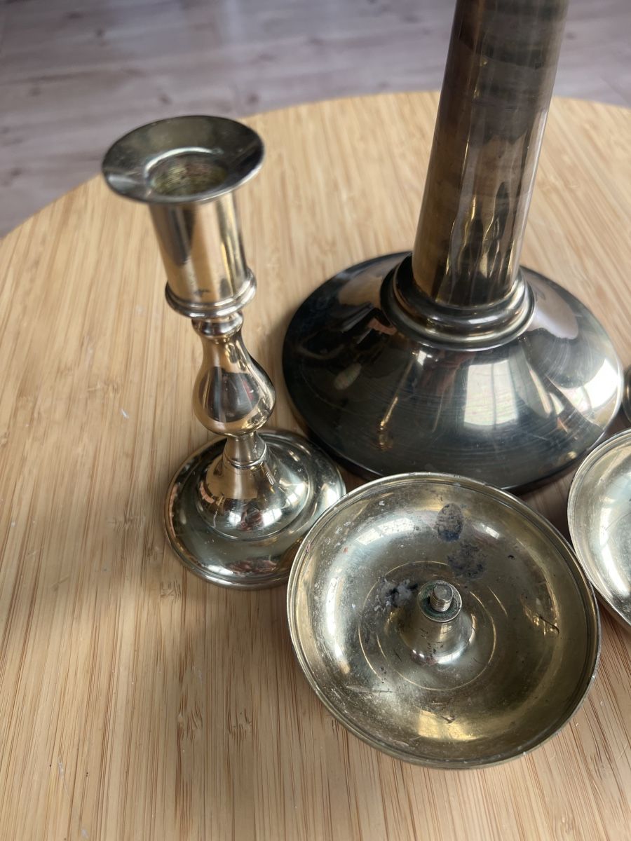 Portacandele: Kerzenhalterset Messing – Usato da Laufen venduto da groove60 1