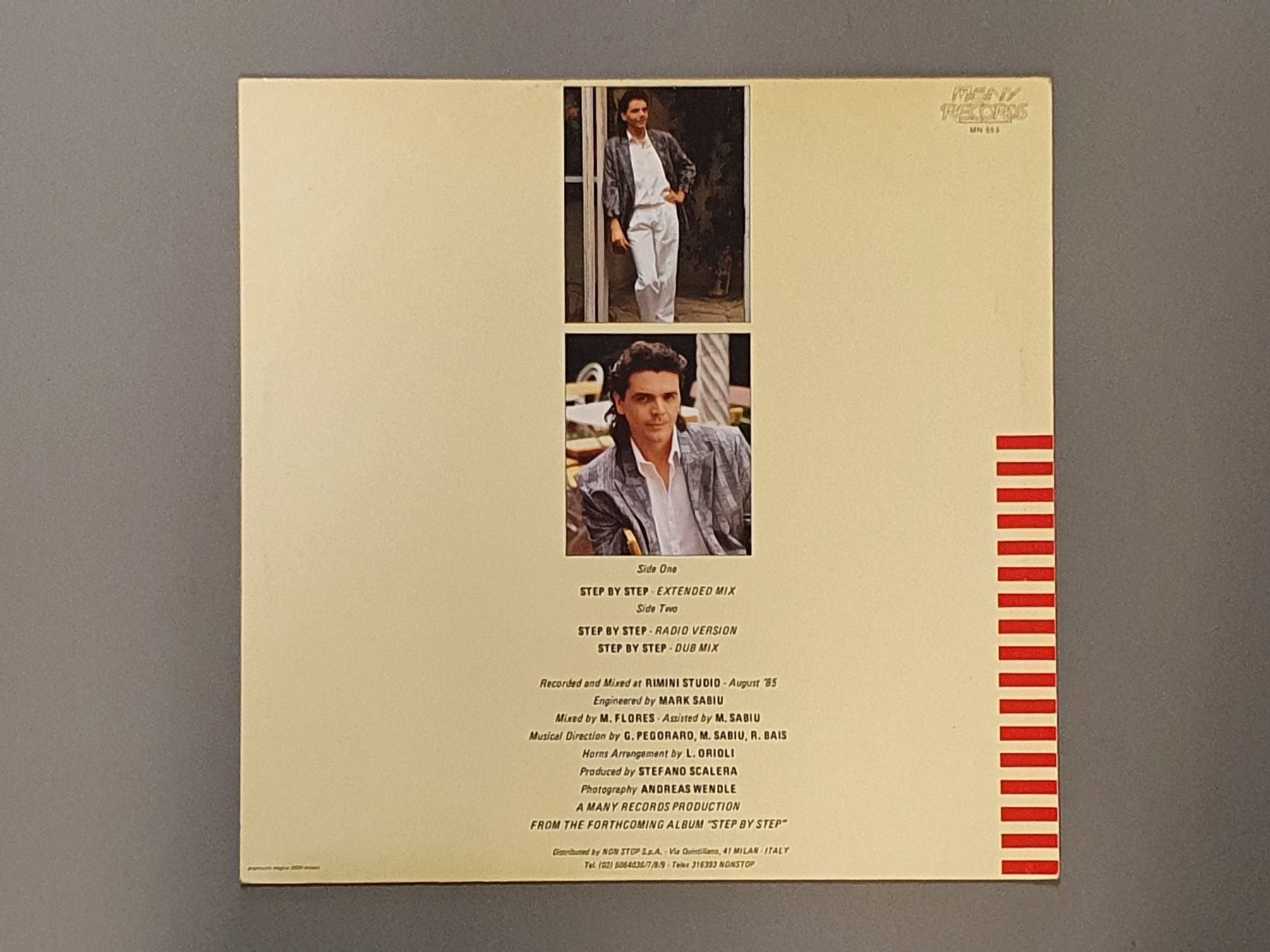 Schallplatten: Silver Pozzoli - Step By Step (Maxi Single) Extended Version – Gebraucht aus Aegerten von taxidermo 1