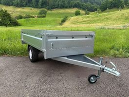 Anhänger 750kg mieten - Tiefenlader mit Kippkurbel!