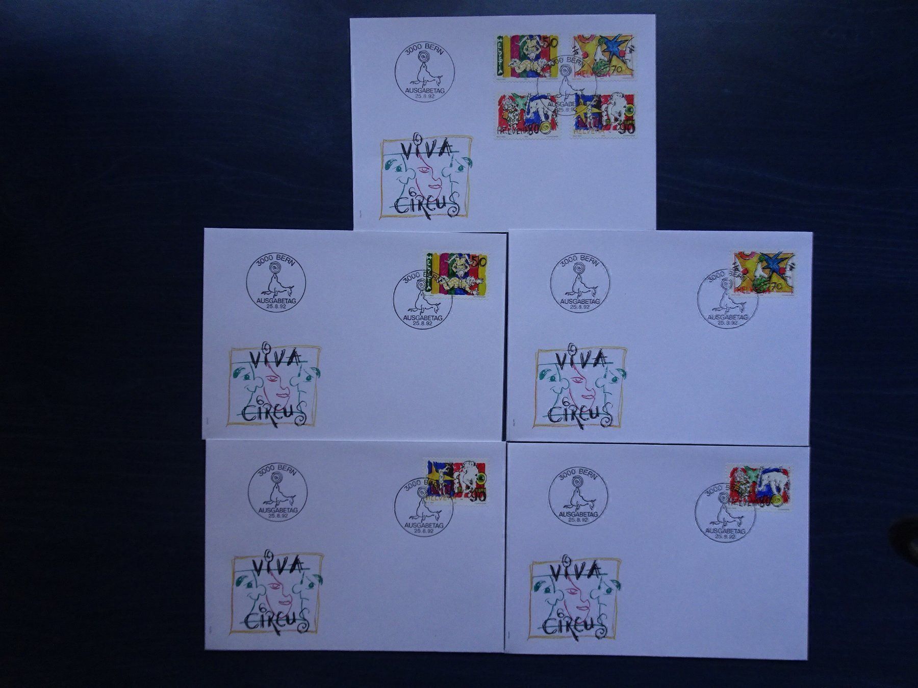 Alle Briefmarken: 1992 – Neu (gemäss Beschreibung) aus Aadorf von Chnorli-Furz