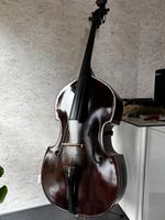 alter Kontrabass, 3/4 Bassgeige, Double Bass, JG um 1900