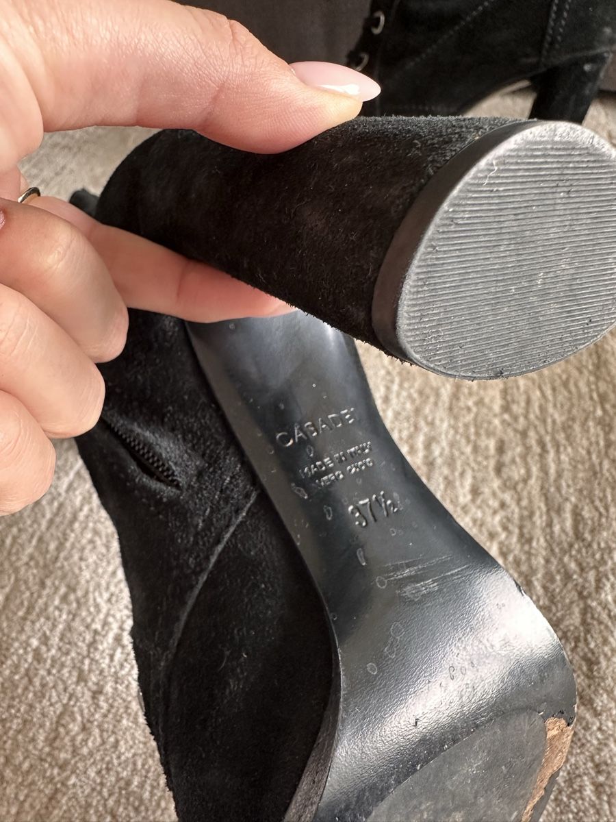 Casadei Scarpe da donna: Casadei bottines 37,5 daim – Usato da La Croix (Lutry) venduto da secondhandZara 1