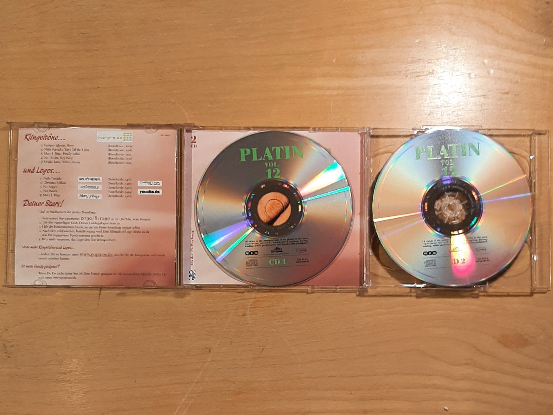 CD: Platin Vol.12 - Album der Megastars, 2CD Hit Sampler 2002 – Usato da Schönenberg TG venduto da breiti12 2