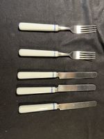 Messer, Gabel Set Porzellangriff Edelstahl Schweiz