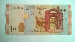 Billet banque Syrie 100 Livres série 2009/21 UNC