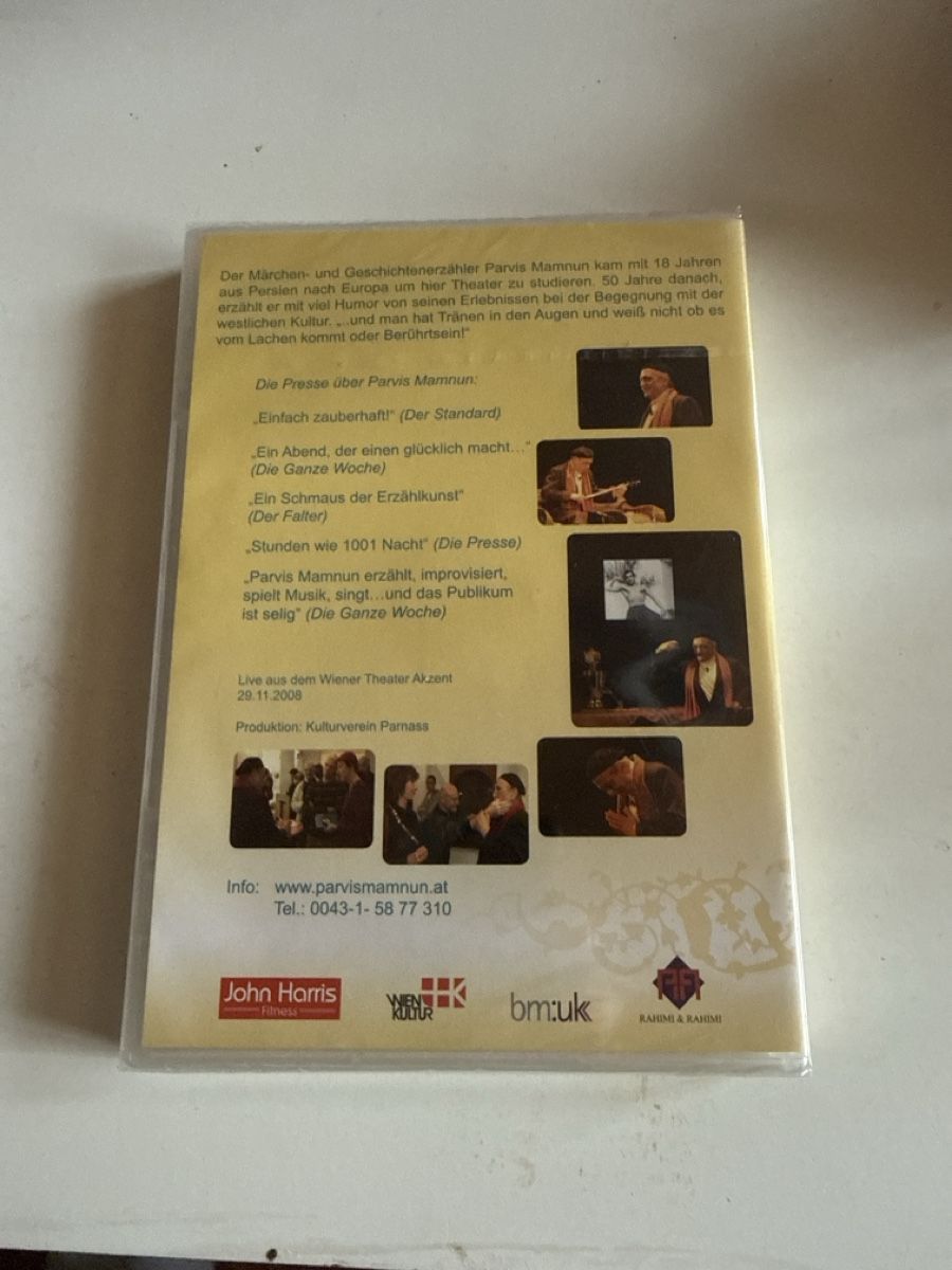Tutti i DVDs: Parvis Mamnun: Ali Baba & Dr. Faust - Erlebnisse Integration – Nuovo e nell'imballaggio originale da St.Gallen venduto da elk2022 1