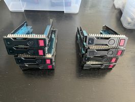 HPE 3.5" Festplattenrahmen Disk Tray 8 Stück