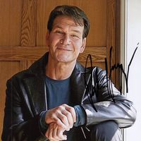 Patrick SWAYZE ORIGINAL AUTOGRAMM