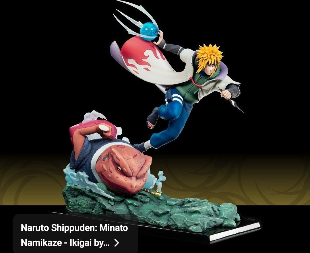 Figuren: TSUME Minato Namikaze – Neu und originalverpackt aus Le Noirmont von Kyubi130696 1