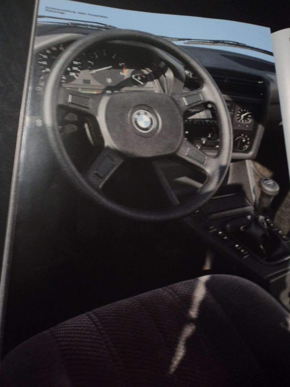 BMW Documents: Prospekt BMW 324d E30 1986 – D'occasion à Schwarzenburg par modelCARama 5