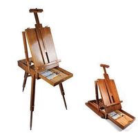 Atelierstaffelei Staffelei Koffer Holz