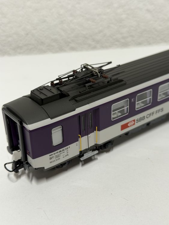 SBB WR EW I viole/grau le Buffet Suisse Ep V AC Achsen