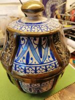 Vintage Dose Marokko, Handarbeit