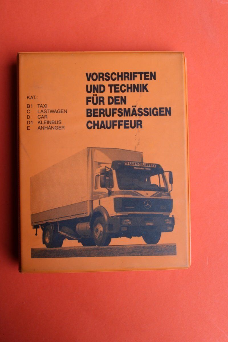 Bücher: Theorieordner Technik Berufs - Chauffeur – Gebraucht aus Wettswil von roma010