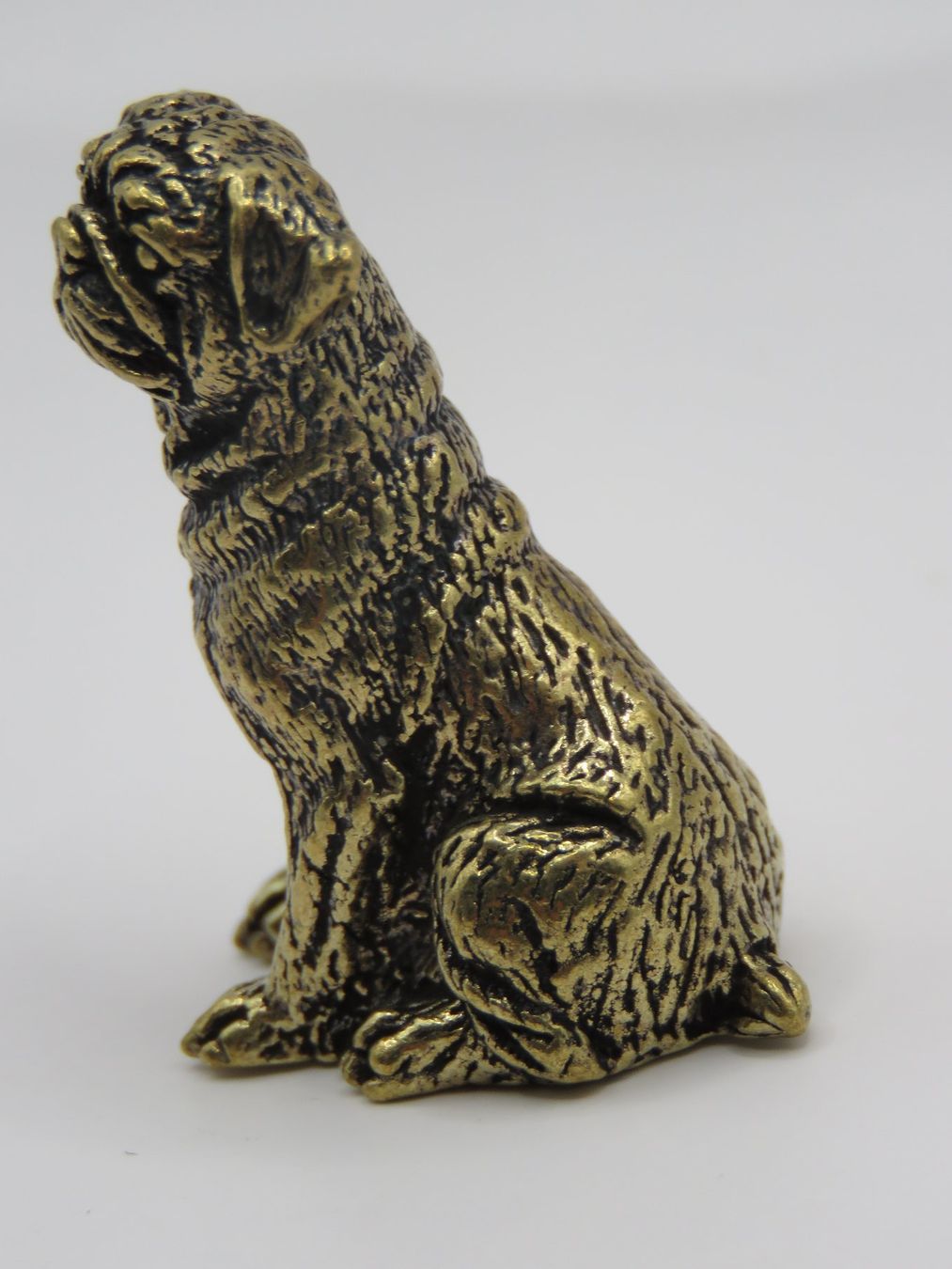 Figuren: Dekorative - MOPS - Messing Figur - Dekoration - 3x1,5cm – Neu und originalverpackt aus Grenchen von Yamahwildstar16 2