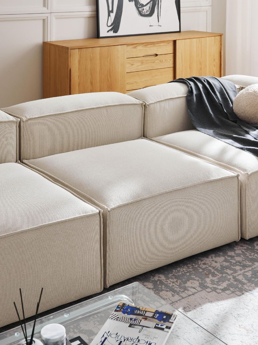 Westwing Divani: Eckmodul rechts+ Mittelmodul Lennon CHF 2948-50% – Nuovo (secondo la descrizione) da Otelfingen venduto da Yuji_Outlet_A-Ware. 1