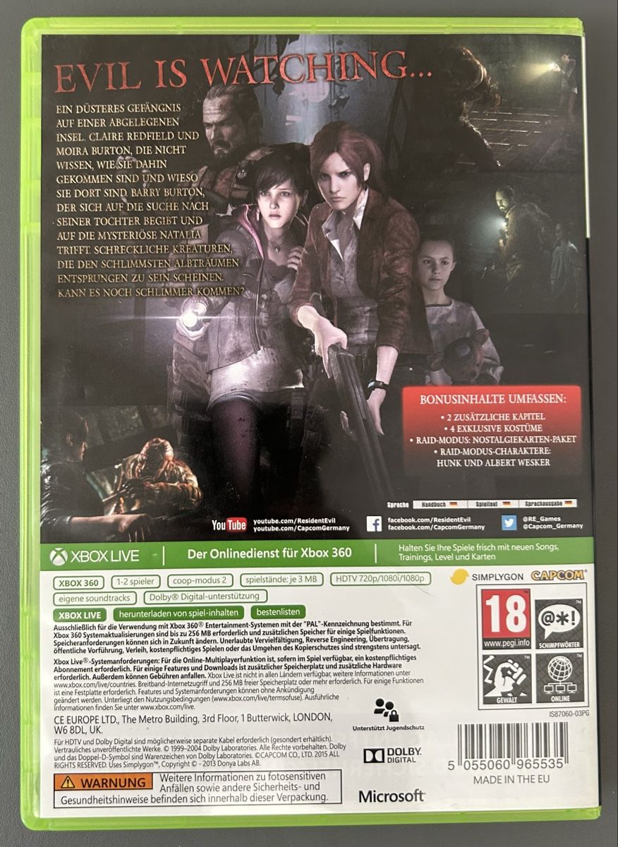 Giochi: Resident Evil Revelations 2 - Xbox 360 – Usato da Obfelden venduto da jenxbp 1