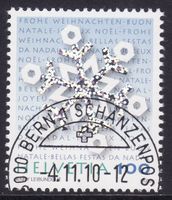 SBK-Nr. 1374 (Weihnachten 2010: Schneestern) ET-gestempelt