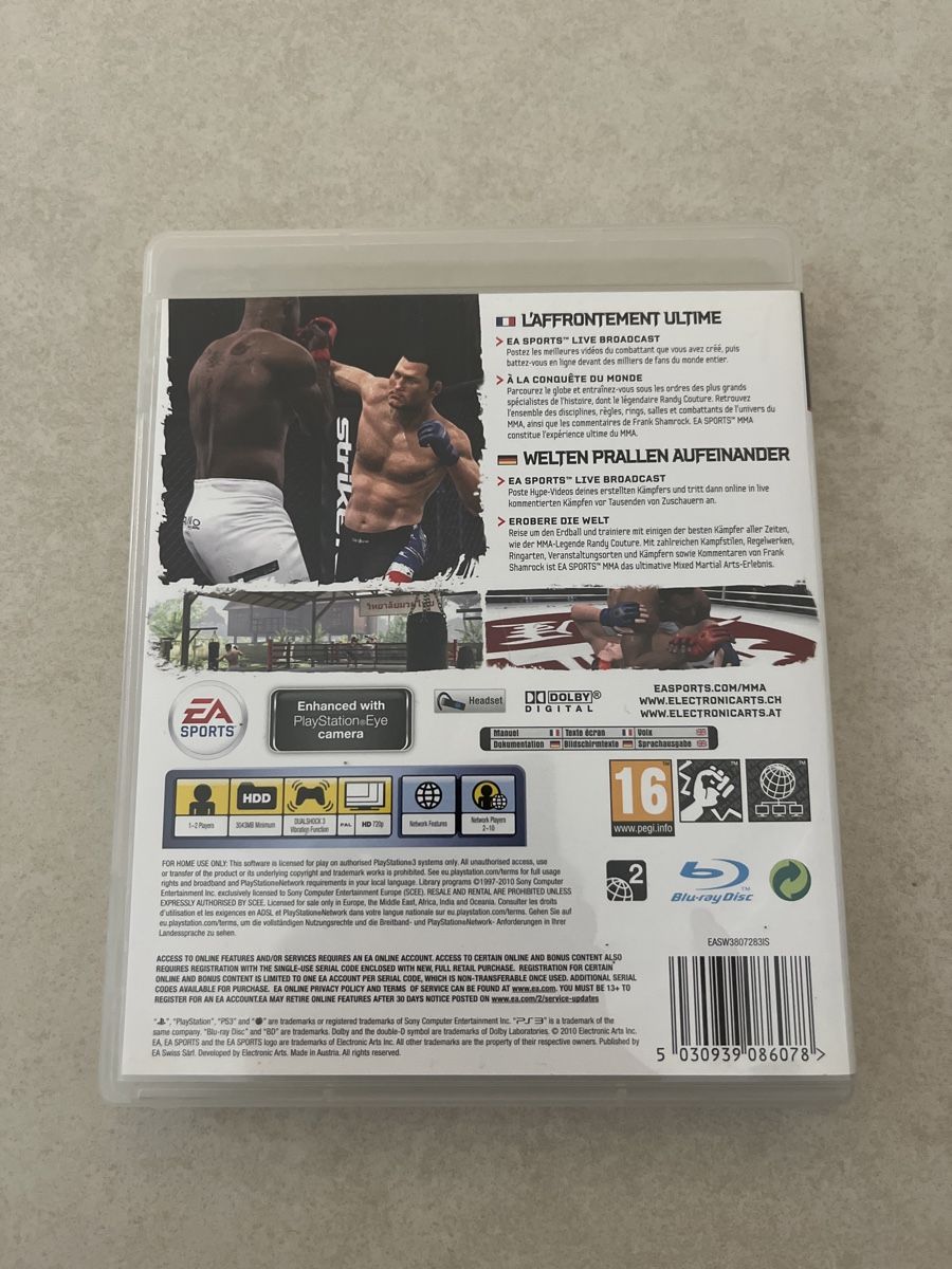 Sony Spiele: EA Sports MMA - PS3 – Gebraucht aus Suhr von SchnapperCH 1