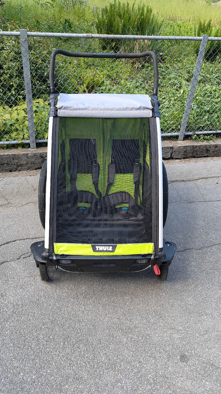 Thule Rimorchi: Thule Chariot CX 2 Kinderanhänger – Usato da Vättis venduto da niv_cv2r 4