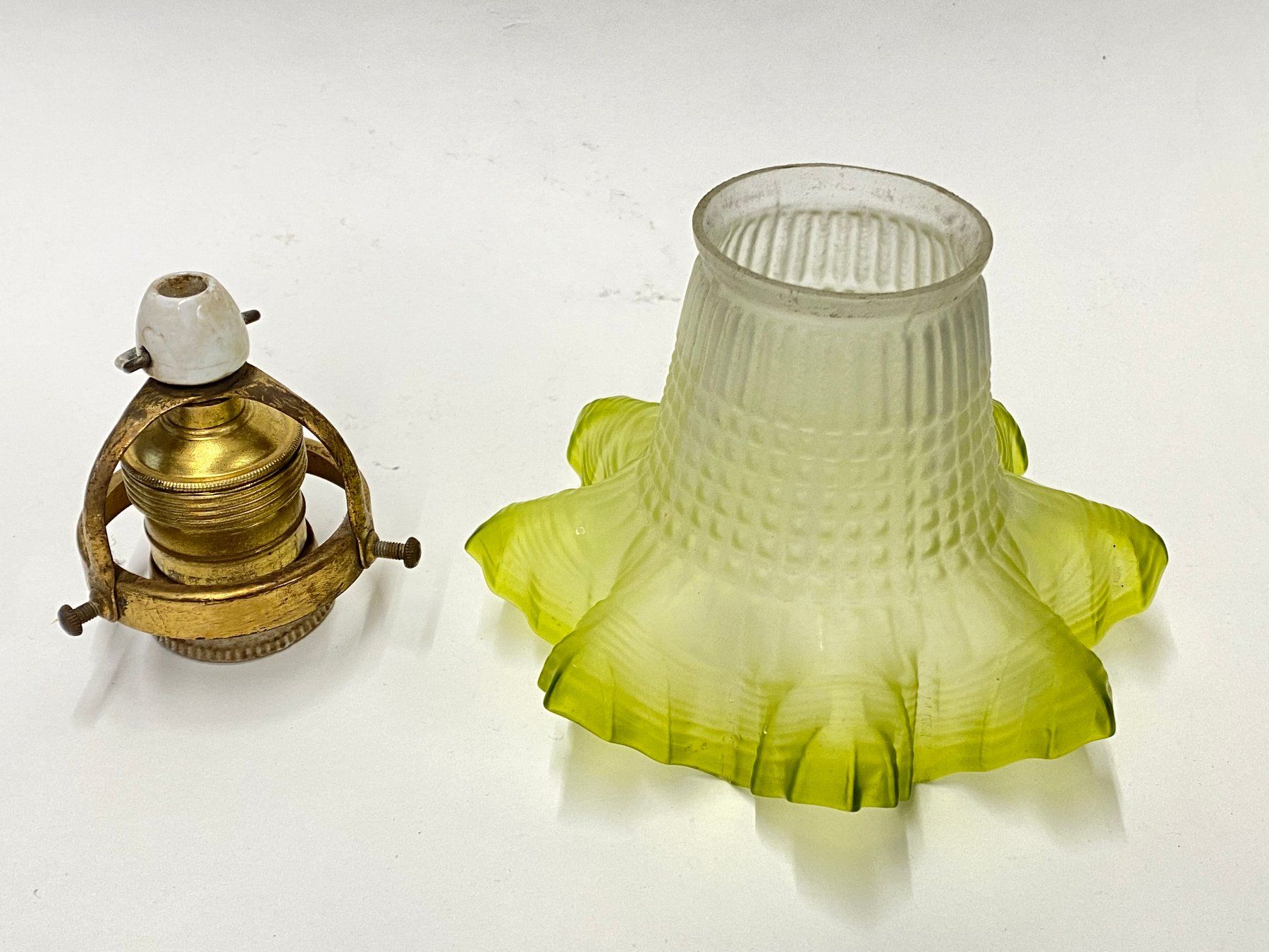 Lampade: Wunderschöne Jugendstil Lampe, Hängelampe – Usato da Schaffhausen venduto da vintageville 6