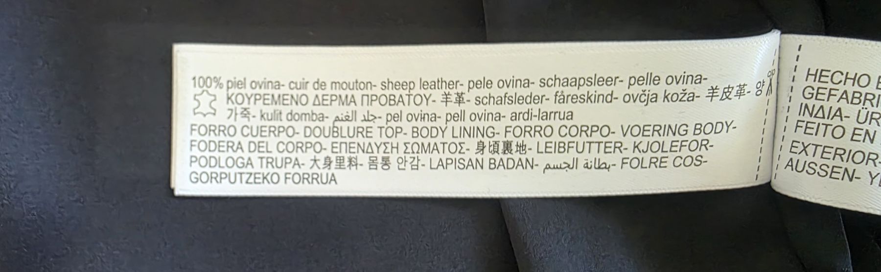 Massimo Dutti Jacken: Massimo Dutti BikerLederjacke, Grösse L, Neu – Neu (gemäss Beschreibung) aus Biberist von charobaum 8