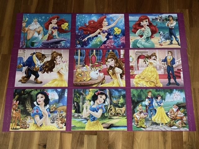 Disney Puzzle: Disney-Puzzle mit 9 Bildern – Usato da Urnäsch venduto da Triwal 2