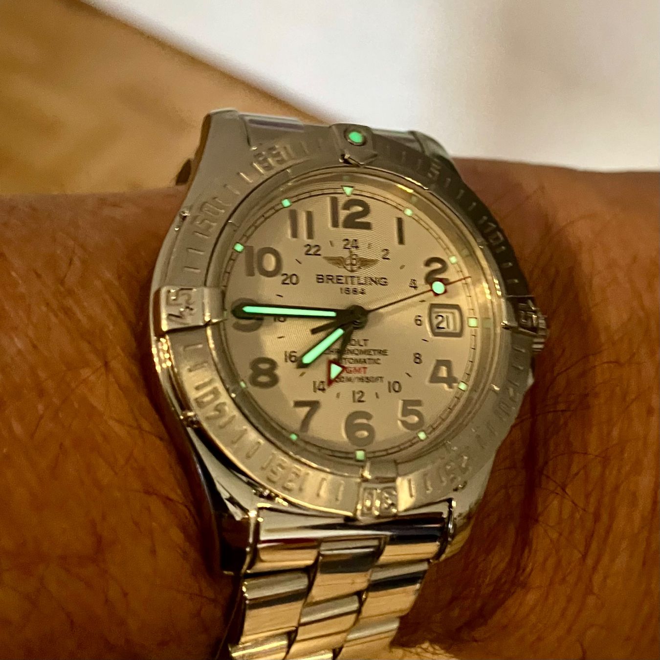 Breitling Orologi: Breitling Colt Chrono GMT Automatik – Nuovo e nell'imballaggio originale da Wil SG venduto da TimeWorld61 7