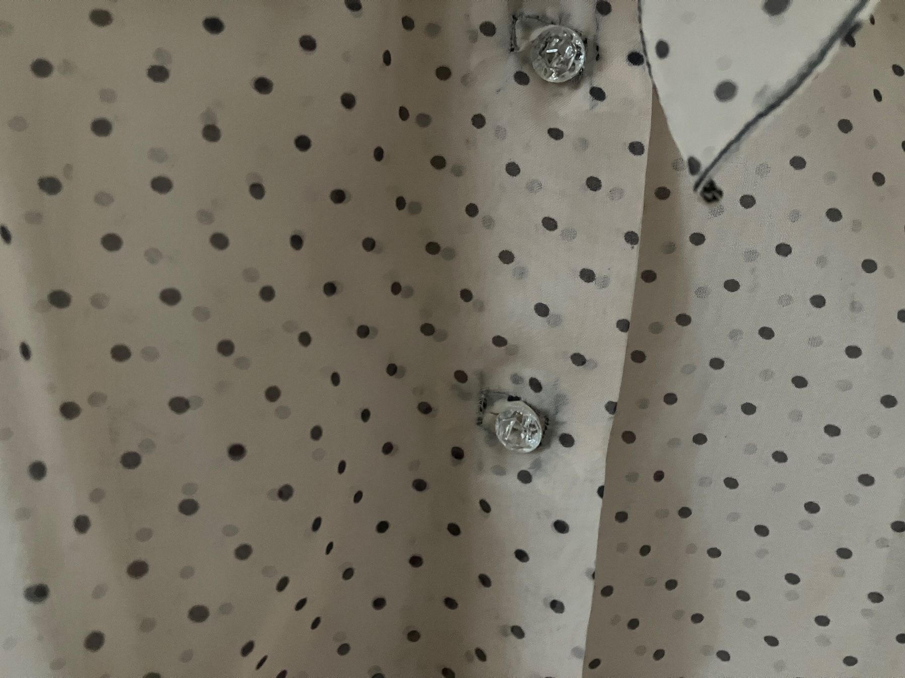 Camicette: Puderrosa Vintage-Bluse mit Schleife – Usato da Zürich venduto da cyberbliss 2