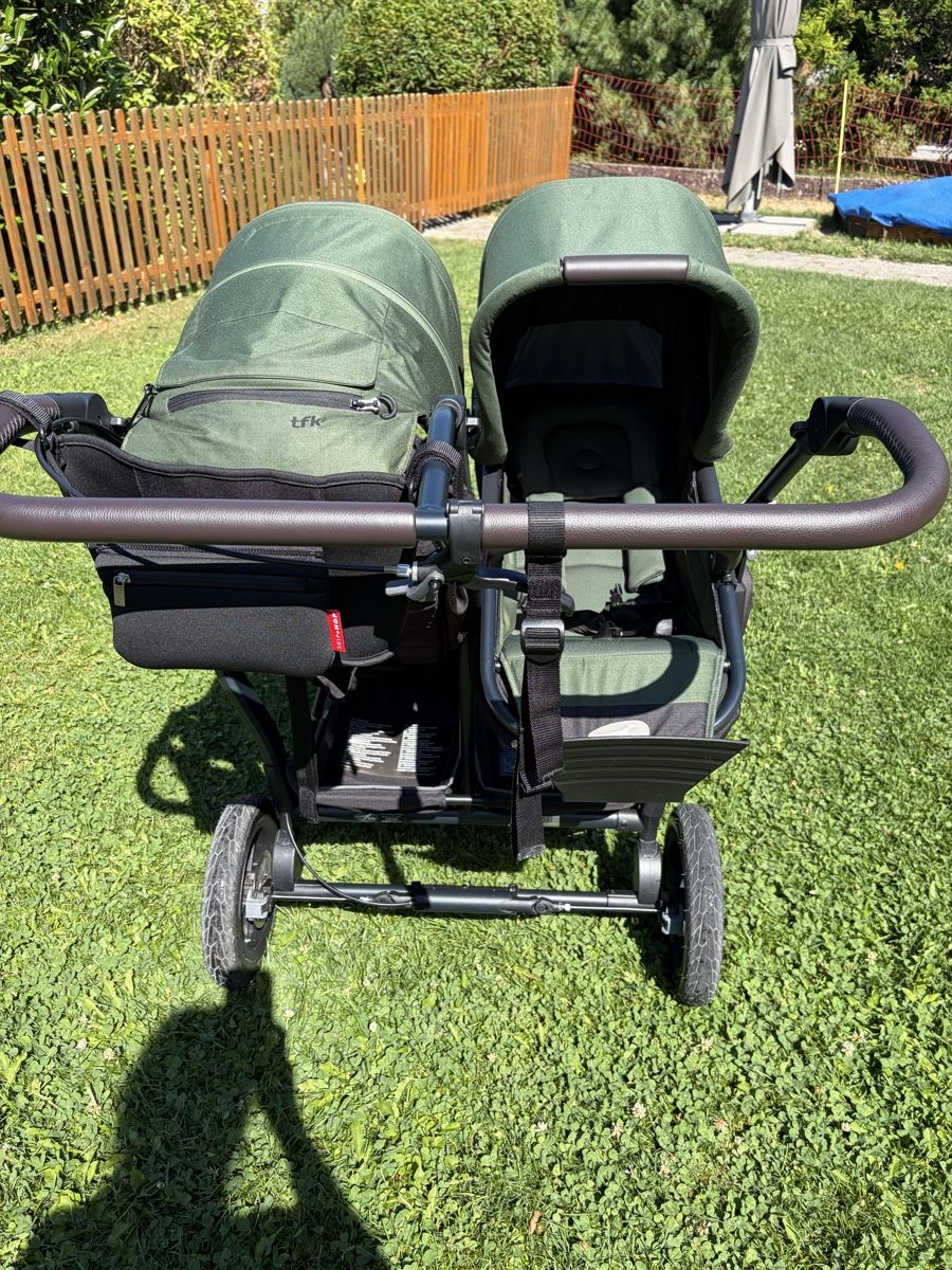 TFK Carrozzine: TFK Duo 2 Geschwisterkinderwagen – Usato da Oberohringen venduto da Quartararo20 4