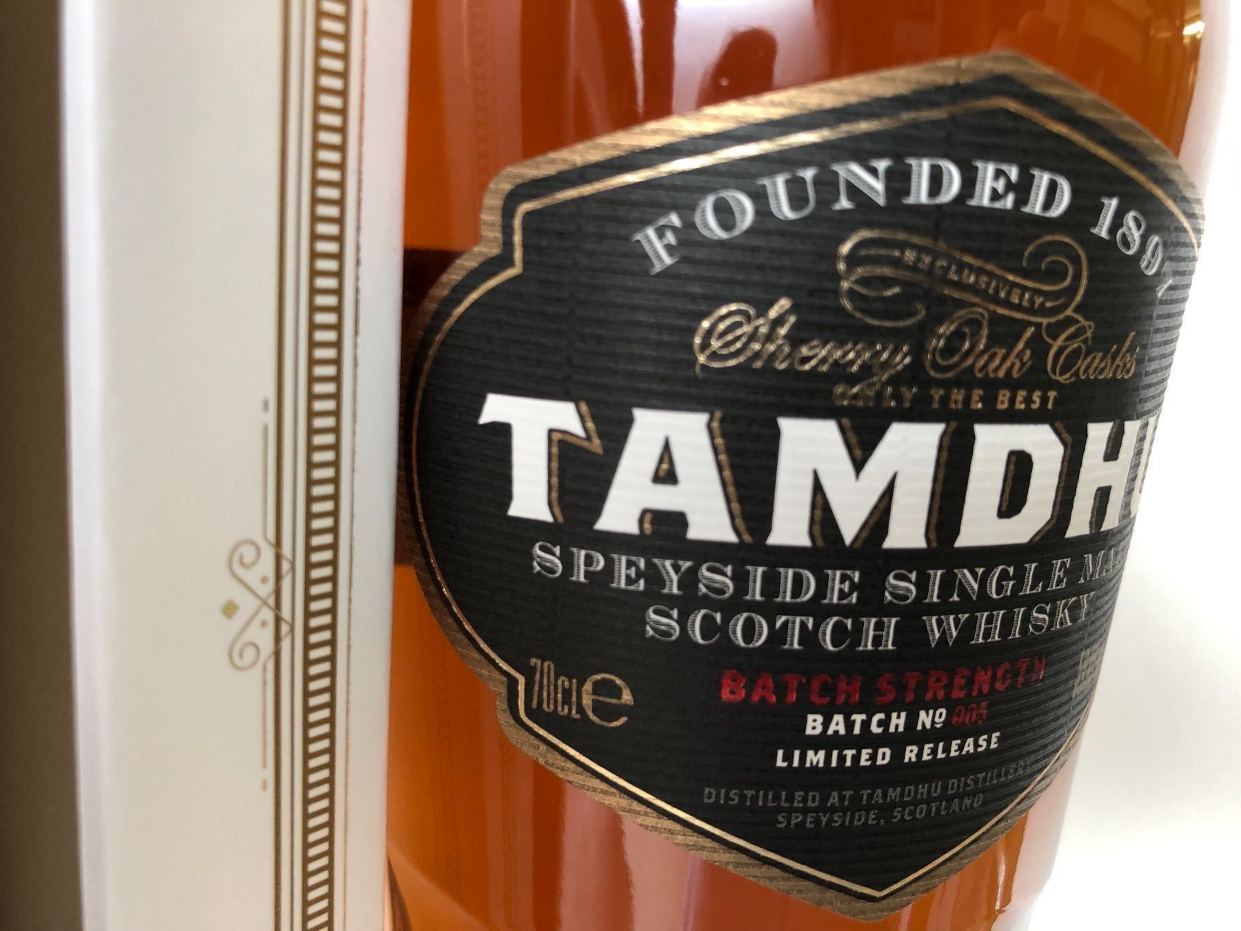 Spiritueux: Tamdhu Batch 005 Cask Strength 59.8% – Neuf avec emballage d'origine à Wöschnau par Vinsale 6