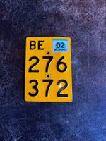 BE Mofa Nummernschild