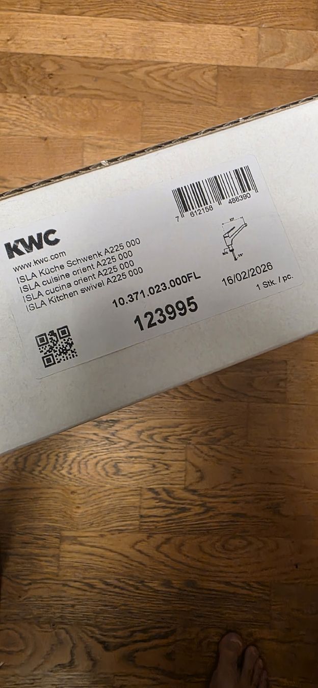 Kwc Rubinetteria: Küchenmischer KWC ISLA – Nuovo e nell'imballaggio originale da Wettingen venduto da misu.stef 2