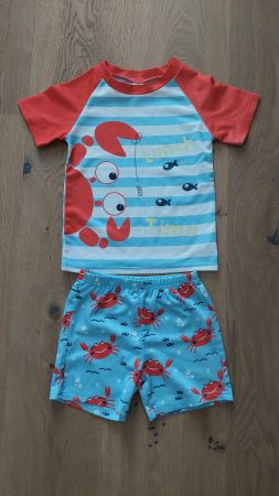Schwimm-Badeanzug Gr. 98/100