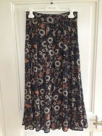 Hemisphere Jupe Viskose, Blumenmuster, XS/S