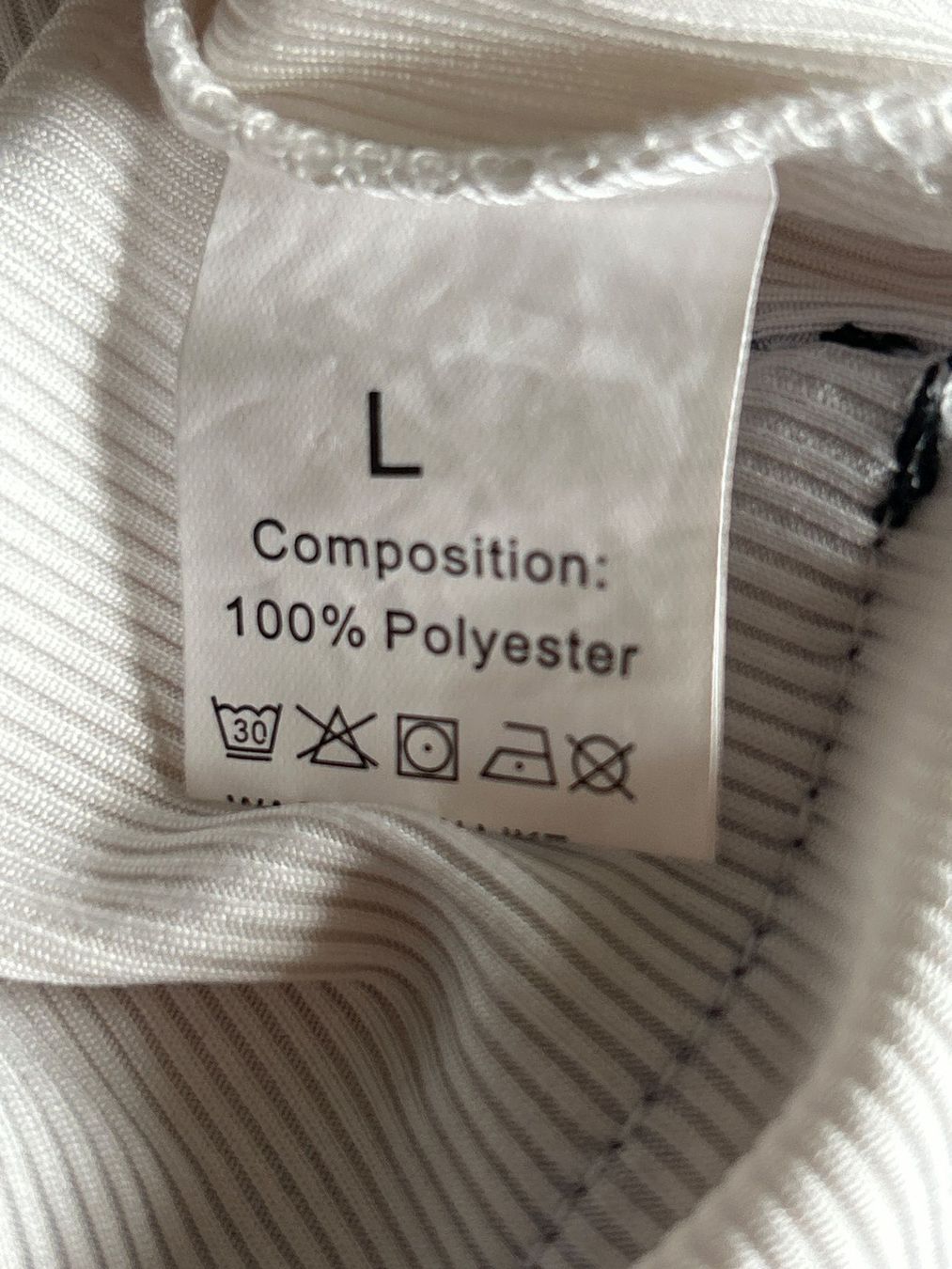 Tops: Damen Top weiss/schwarz Grösse L – Gebraucht aus Brunnen von Nala2929 6