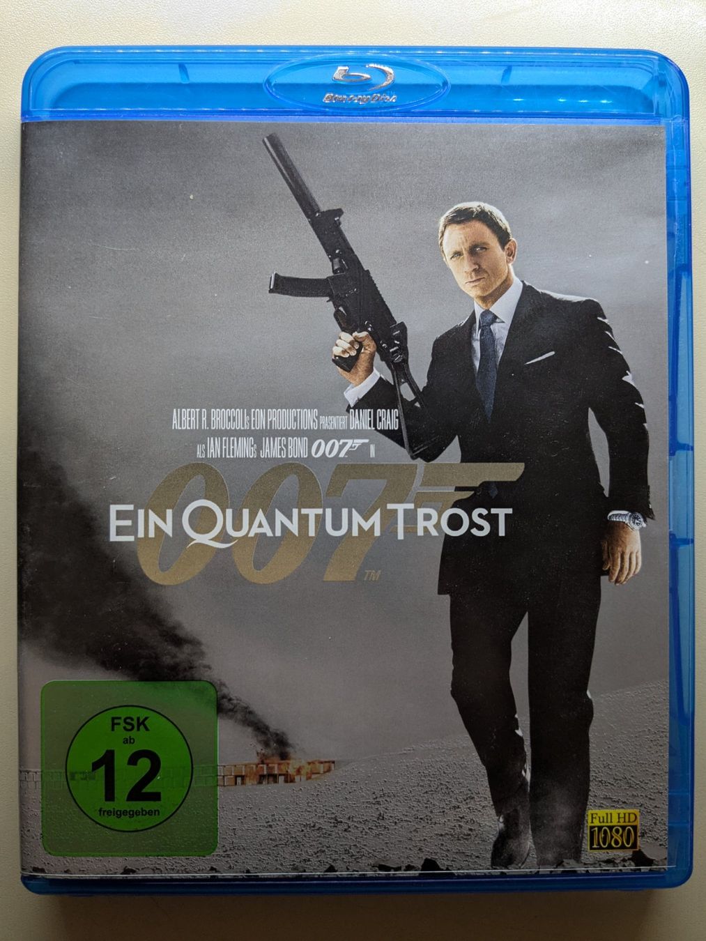 Tous les DVDs: James Bond 007 - Ein Quantum Trost [Blu-ray] – D'occasion à Port par gecotom