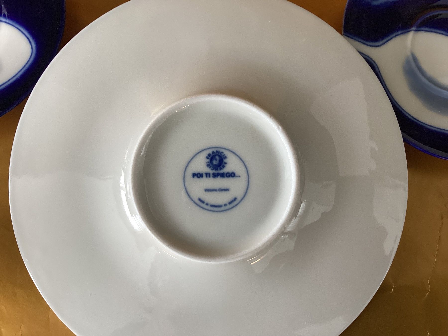 Amici Tazze: Francis Francis / Amici / 3 Espresso- und 1 Kaffeetasse – Usato da Beinwil am See venduto da kae_gh7c 3