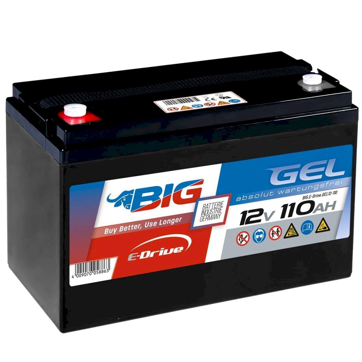 Elettrotecnica: BIG E-Drive GEL 12V 110Ah – Nuovo e nell'imballaggio originale da Bottighofen venduto da zaap 2