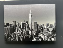 Bild New York aus Metall