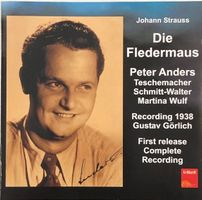 Johann Strauss - Die Fledermaus (1938, Peter Anders)