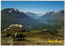 St. Moritz - Standseilbahn Muottas Muragl Bergstation