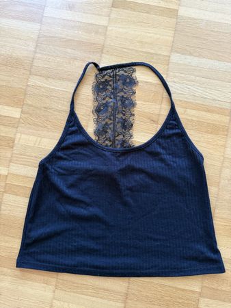Topshop - oberteil - schwarz - schönem Rücken - 38