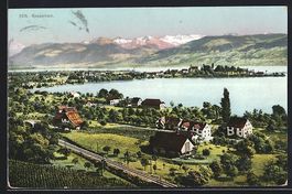 Rapperswil, Gesamtansicht aus der Vogels