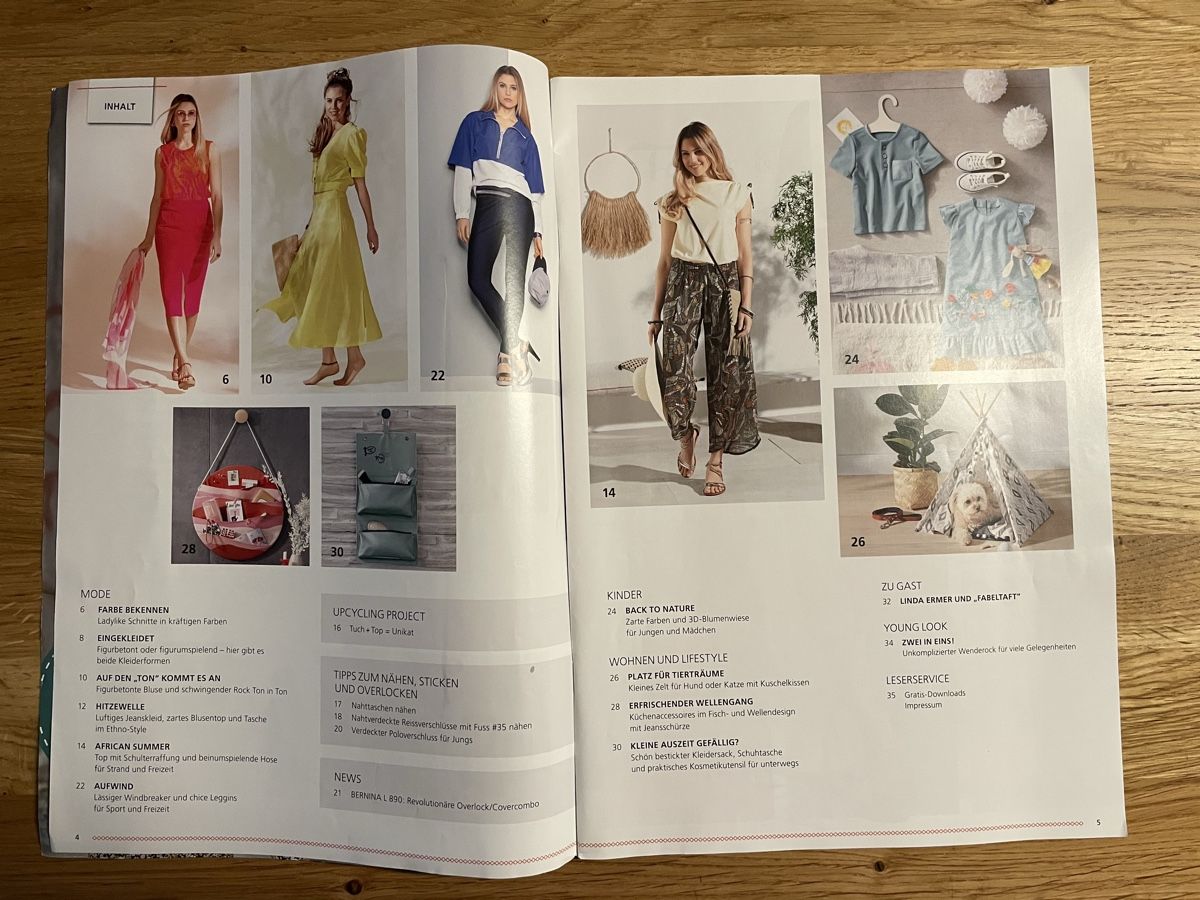Riviste & Magazine: Inspiration Bernina 2/2021 – Usato da Bäretswil venduto da Evamaria1 1