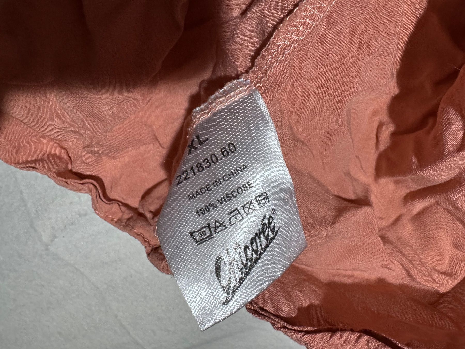 Top: Top, Oberteil von Chicoree Gr. XL 100% Viskose – Usato da Grosswangen venduto da SALE_SALE_SALE 2