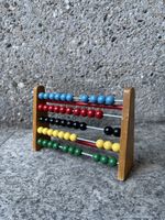 Vintage Holz Abakus Spiel 1960 Mid Century