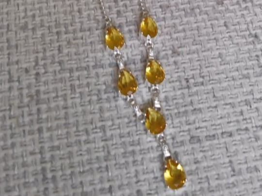 Ketten: Yellow Citrine Gemstone Handmade 925 SS – Neu und originalverpackt aus Gächlingen von CHARLEZGIFTS 6
