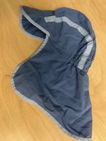 Sommerhut mit Nackenschutz, Gr. 53, Blau, Top Zustand!